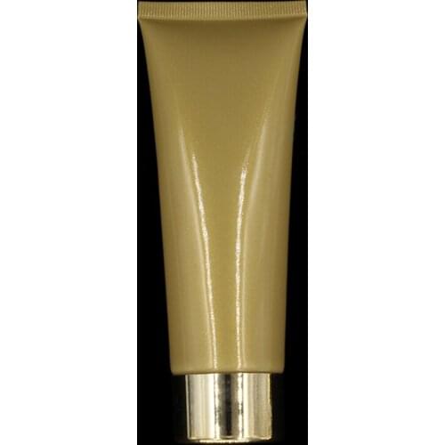 40pcs 100g gold Polish Empty Cosmetic Bottles Soft Tube Makeup Container with cap Travel Liquid soap Bottles Wholesale