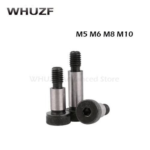 Free shipping 12.9 Stage Plug Screw Shaft Shoulder Limit Bolt M5/6/8/10*10/12/16/20--30mm