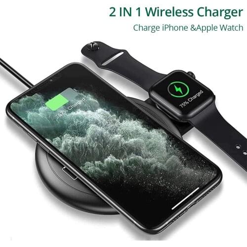 25W Qi Wireless Charger Dock For IPhone 11 Pro Max XS XR X 8 Plus Induction Chargers Fast Charging Pad For Apple Watch AirPods