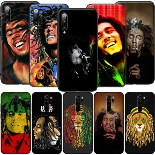 GX42 Bob Marley Case for Xiaomi Note 10 8Lite CC9 9 9T 10T A1 A2 A3 5X 6X F1 Poco F2 X3 NFC M3 Pro Lite