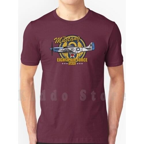 P - 51 - 8Th Air Force T Shirt Cotton Men Diy Print Cool Tee P51 P 51 P 51 Fighter P 51 Patch P 51 P 51 P 51 P 51 P 51 P 51