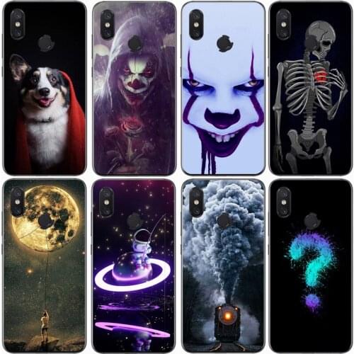 Fashion Soft silicone TPU Back Cover For Xiaomi Mi 8 for Xiaomi Mi 8 SE Phone Funda Case For Xiaomi Mi 8 Pro Cute Cartoon Case