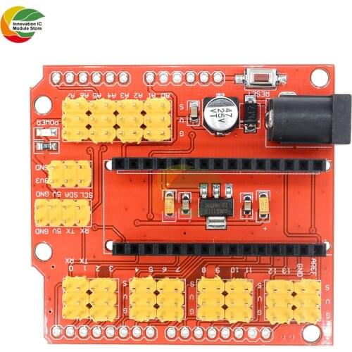 NANO I/O IO Expansion Sensor Shield For Arduino R3 Module V3.0 3.0 Controller Compatible Board I2C PWM Interface 3.3V