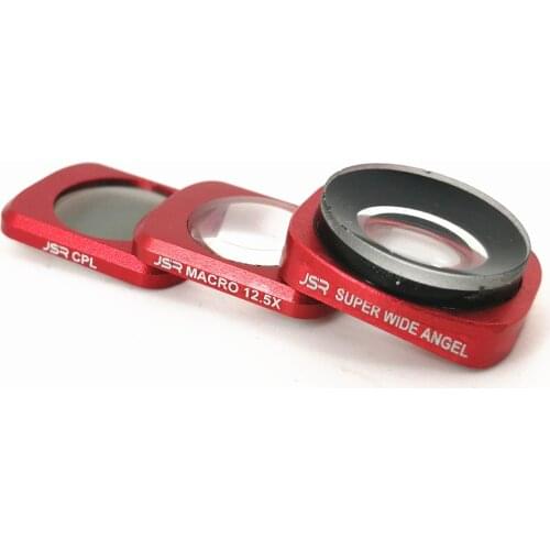 Wide Angle + 12.5X Macro Close up + CPL MRC Glass Lens Filter for DJI Osmo Pocket 2 Gimbal Camera Stabilizer Xiaomi FIMI Palm