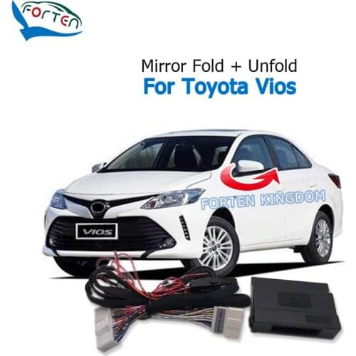 Forten Kingdom Car Side Rear Mirror Folding Module For Toyota Vios Rear View Mirror fold unfold