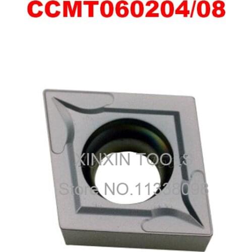 Turning Tool CCMT060204 CCMT060208 Internal Tungsten Carbide Insert Boring Bar Blade Good Wear Resistance For SCLCR1010H06 Holde