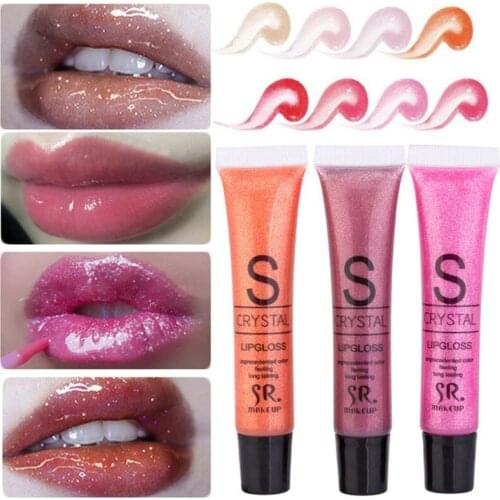 Wet Cherry Gloss Candy Color Long Lasting Lip gloss Makeup Candy Color Waterproof Glitter Liquid Lipstick batom matte liquid