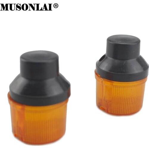 Motorcycle Front Rear Turn Signal Light Shell Blinkers Housing Caps Lens for Kawasaki KDX250 KLX250 KDX200 KLX 250 KDX 200 250