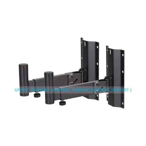 1Pair) Heavy Duty Speaker Bracket Mount Flexible Tilting Swivel Speaker Holder 45kgs 99lbs