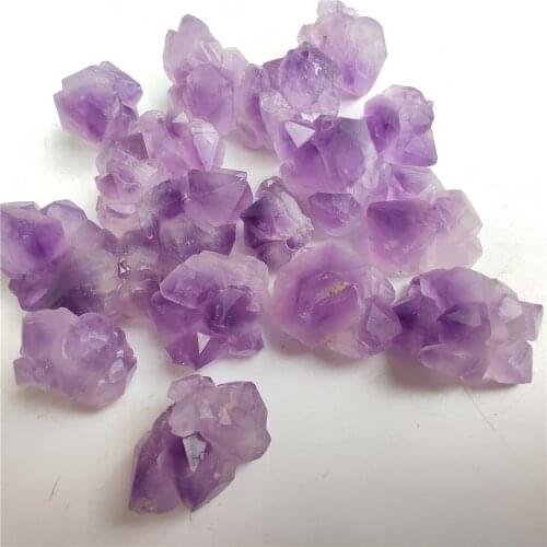 100g Bulk Raw Stone Crystal Amethyst Irregular Natural Rock Purple Mineral For Chakra Healing Specimen Collection Garden DecorD2