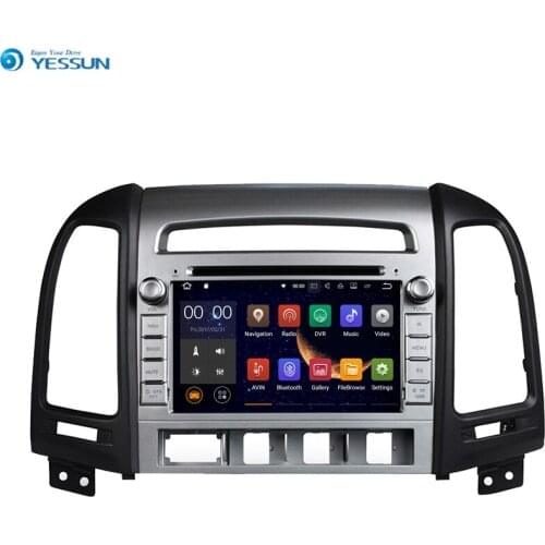 YESSUN 2 din Android Radio Car DVD Player For Hyundai SANTA FE Inokom Santa Fe CM 2006~2012 Multimedia GPS Navigation WIFI