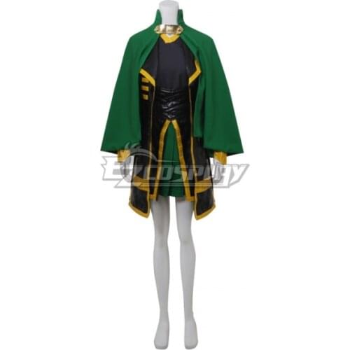 The Dark World Loki Female Version Cosplay Costume custom made LOKI Women DRESS costume