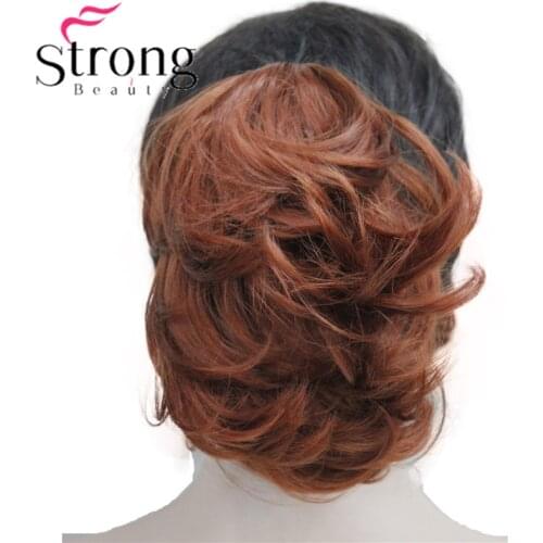 Dual-purpose Short Curly Clip In Claw Ponytail Hair Extension Synthetic Hairpiece 90g with a jaw/claw clip