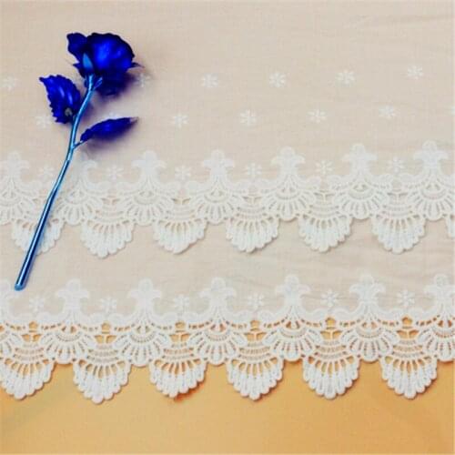 Diy Sew Apparel Accessories Double Layer Cotton Lace Ribbon Handmade Cotton Lace Trims Wedding Scrapbook Decoration