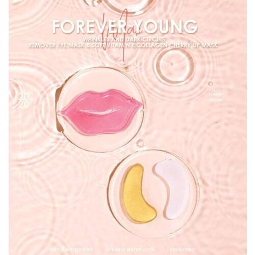 Beauty Super Lip Plumper Pink Crystal Collagen Lip Smoothing Moisture Dryness Patches Skin Care Essence Mask Wrinkle Cosmet A7D4