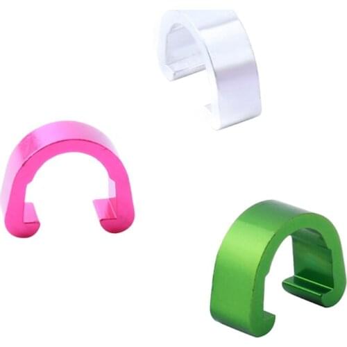 OOTDTYBicycles Metal C-clips Clamps U-clips Buckle Mountain Road Bmx Bike U Buckle Cable Hose Guides Gear Cable Housing Hose