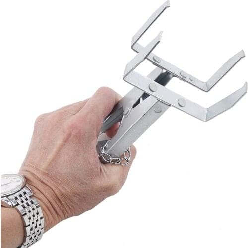 Claw Multifunction Control Eliminator Scissor Type Powerful Galvanised Mole Trap Easy Setup Reusable Catching Eliminator Garden