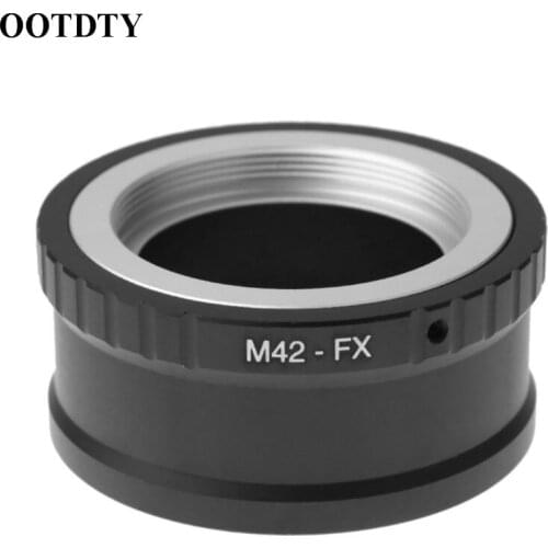OOTDTY M42-FX Camera Lens for Fujifilm X Mount Fuji X-Pro1 X-M1 X-E1 X-E2 Adapter Ring