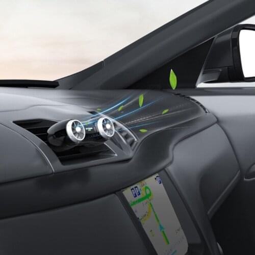 124B Portable Car Negative Ion Filter Air Purifier Formaldehyde Removal Air Freshener