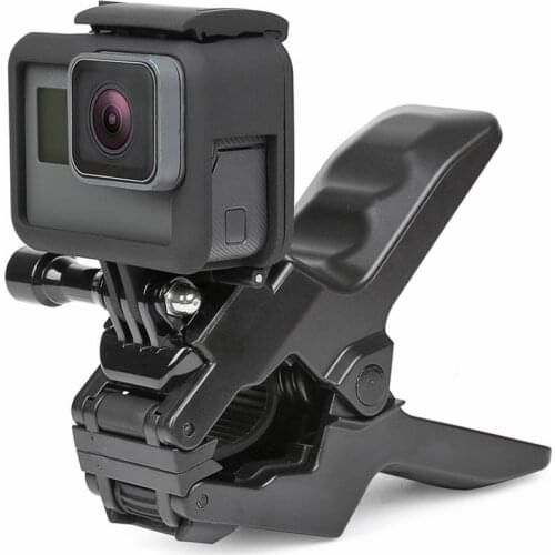 ALLOET Portable Jaws Flexible Clamp 4K Sports Camera Clamp Mount Clips for GoPro Hero 1 2 3 3+ 4 Action Camera Accessory