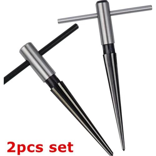 Taper Reamer 3-13mm&5-16mm Hand Metal Reamer Deburring Enlarge Pin Hole Handheld Reamer For Wood Metal Plastic Drilling Tools