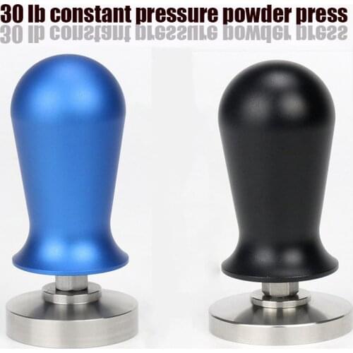 51/53/58mm Coffee Tamper Calibrated Pressure Tamper for Coffee and Espresso - 304 Stainless Steel with Spring
