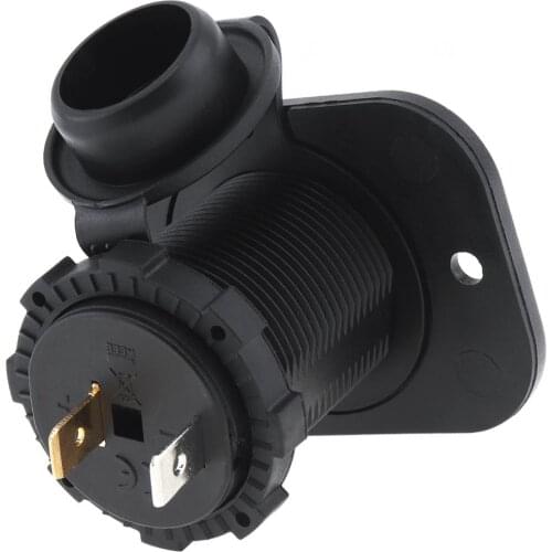 Universal 12V Waterproof Car /Motorcycle Power Socket GPS Charger with Fixed Piece