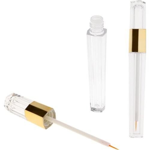 2x 5ml Tube Empty Cosmetic Containers Liquid Eyeliner Bottle with