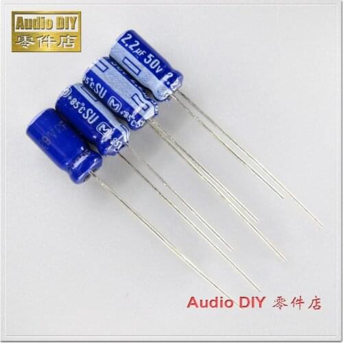 20PCS/100PCS SU Series 2.2uF 50V 50V2.2UF Electrolytic Capacitor