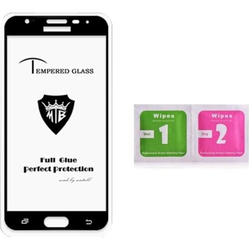 30 pcs Wholesale Full Screen Panel Glue Cover Tempered Glass For iPhone 8 Plus Anti-Dust Protect Microphone Tempered Glass