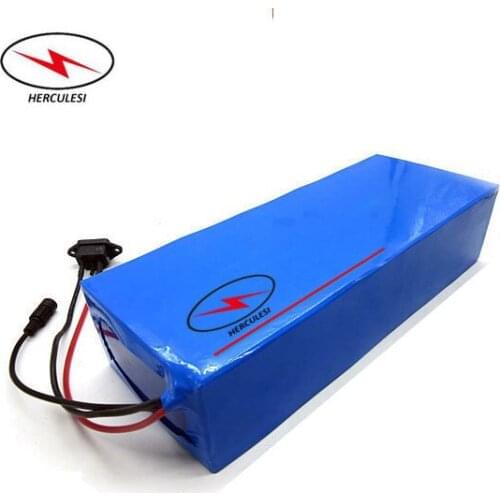 Free Shipping High Discharge Rate 3C Cell 30Amp BMS 10Ah 72V Li-Ion Lithium Battery Pack with 84V 2.0Ah Charger for 2000W Motor