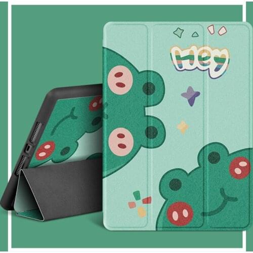 Funda For iPad Pro 11 2020 Case With Pencil Holder Smart Sleep Wake up PU Leather Trifold Stand Cover For iPad Air 4 10.9 Case