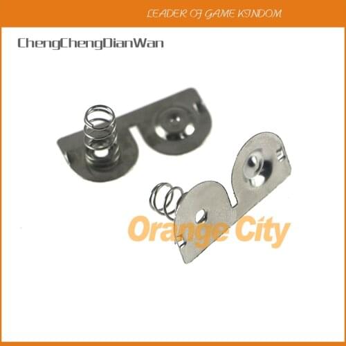 ChengChengDianWan For GameBoy Color Battery Terminals Spring Contacts For GBC Housing Battery Holder 2pcs/lot