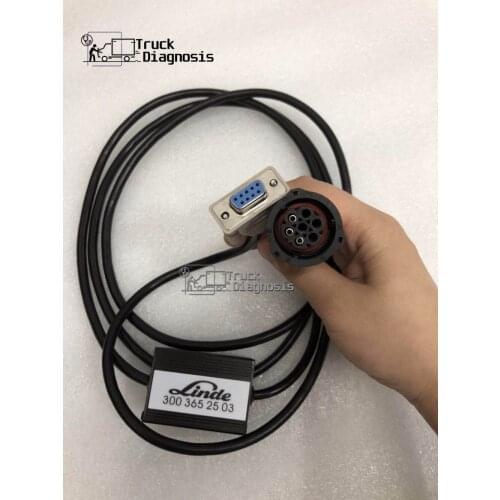 Forklift Truck Diagnostic cable Linde Engine 3003652503 Adapter linde Forklift Truck Diagnosis Interface Tool