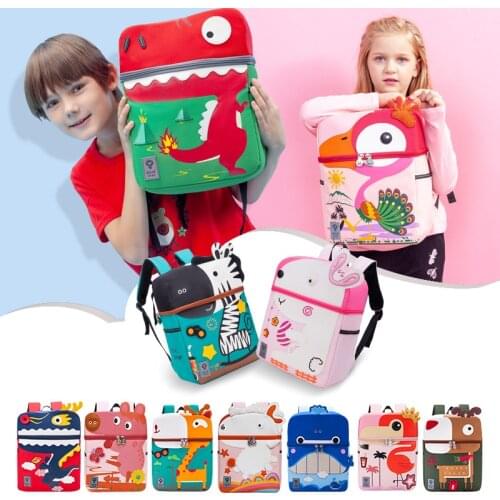DORIKYDS 2021 New Fashion Cartoon Schoolbag 3D Animals Childrens Backpack Kindergarten Boys Girls Dragon Mochila