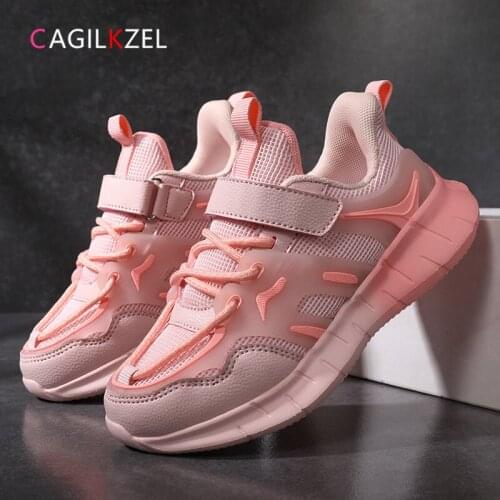CAGILKZEL Fashion Children Shoes High Quality Breathable Mesh Kids Shoes for Girl Sneakers Boys Sports Shoes Chaussure Enfant