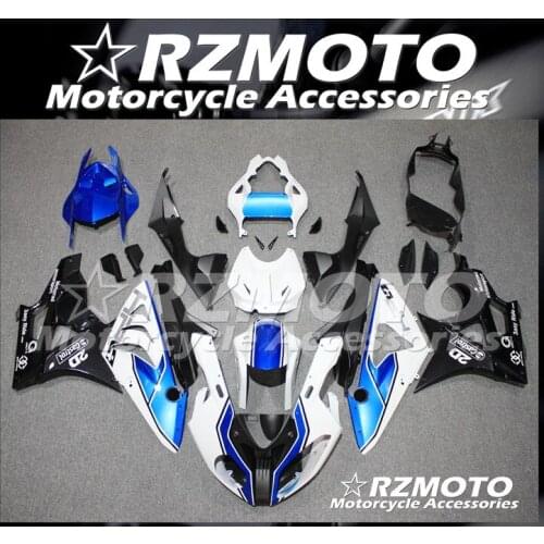 Injection Molding New ABS Whole Fairings kit Fit for BMW S1000RR 2009 2010 2011 2012 2013 2014 09 10 11 12 13 14 Blue white nice