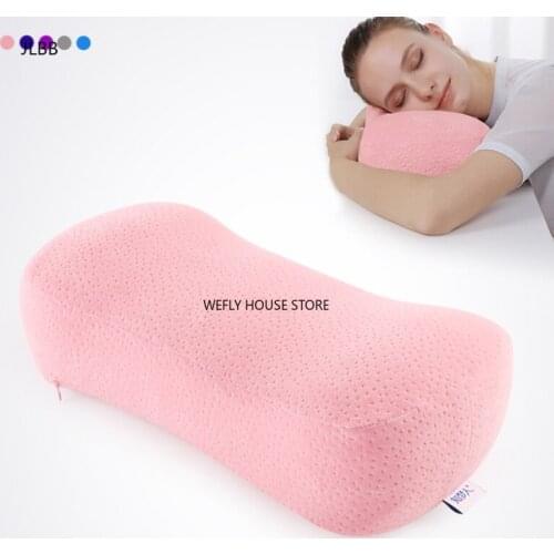 Memory Foam Massage Chair Cushion Neck Support Bedding Sleeping Desk Nap Pillow Work Office Classroom Student Lunch Break Pillow