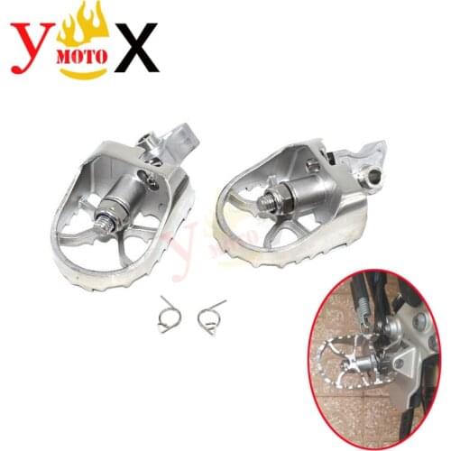 Modified Motorcycle Anti Slip Front Driver Footpeg Footrest Pedals For BMW F650GS G650GS F700GS F750GS F800GS F850GS R1200GS