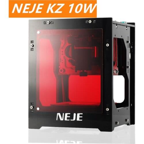 NEJE KZ 10W 450nm Mini CNC Laser Engraving Machine Smart Blue Light AI Mini Engraving Machine DIY Print Carving Machine