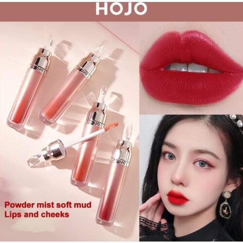 New Product Development Lip Mud Matte Airy Mist Lip Gloss Lips And Cheeks Dual Use Lip Glaze Lasting Do Not Fade Cosmetics TSLM2