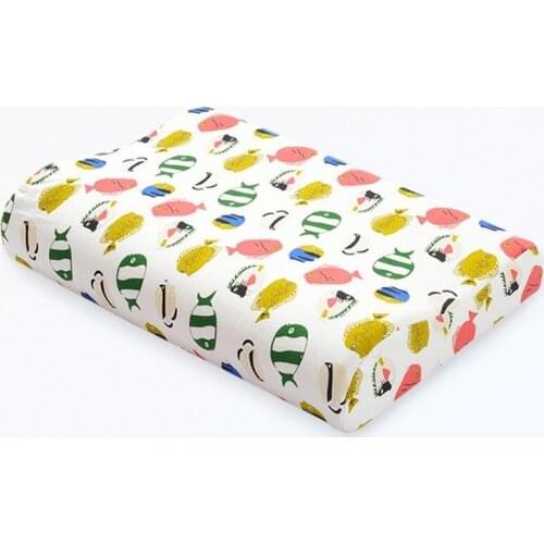 2-6 Years Old Childrens Memory Foam Pillow Cartoon Slow Rebound Kindergarten Baby Cotton Neck Pillow