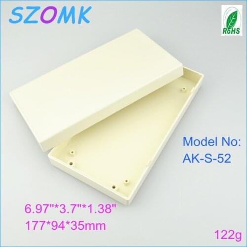 1 pieces, szomk junction box electrical box enclosures 177*94*35 mm distribution box plastic enclosures electronic case
