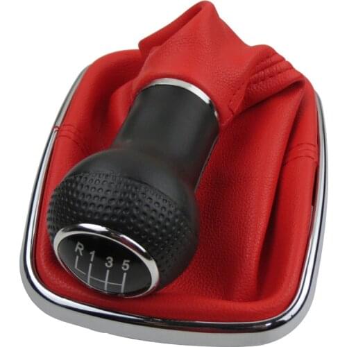 Car Styling Gear Shift Knob Gaiter Boot For Volkswagen VW Golf 4 MK4 Bora Jetta GTI R32 2000 2001 2002 2003 2004