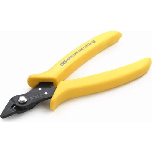 Tamiya 69937 Craft Tools Modelers Side Cutter (Yellow) High Carbon Steel