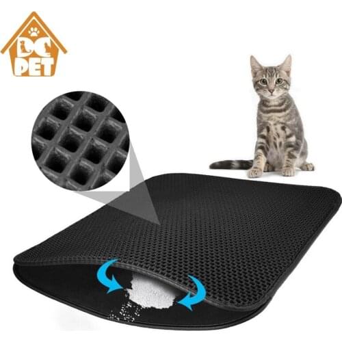 Pet waterproof pet litter mat, EVA double cat litter, pet litter mat cleaning mat products