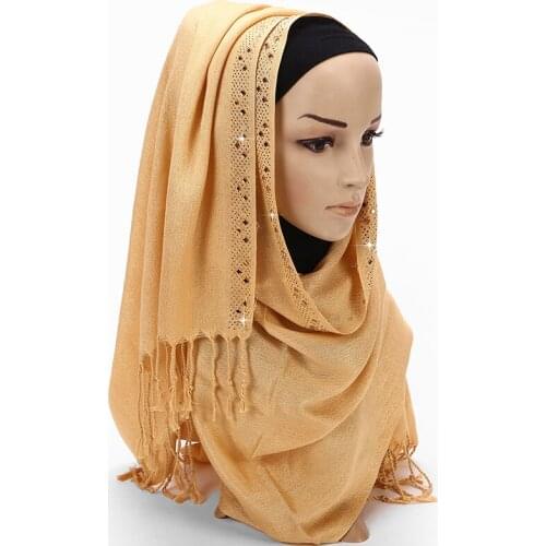 H1267 high quality glitter viscose cotton muslim long scarf,womens headwrap,fast delivery
