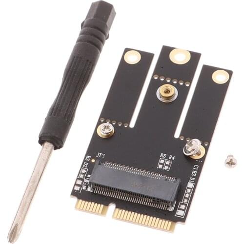 WIFI Wireless Ngff M.2 To Mini Pci-e Module Adapter Card 9260ac 1550ac For Laptop PC Wireless Portable WIFI