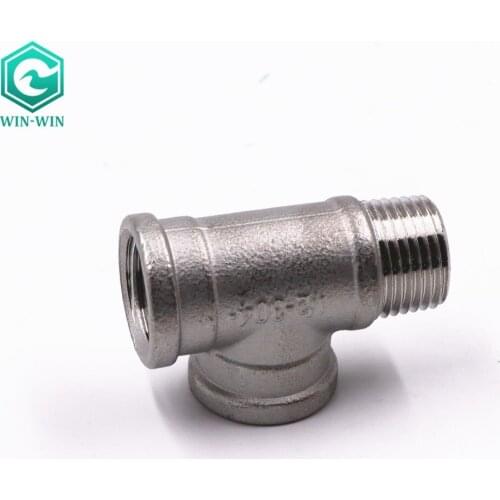 Waterjet Spare Parts 20469031 Adapter Tee 1/2'' BSPT Brass for Water Jet Cutting Machine Hydralic Pump