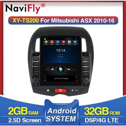4G LTE DSP 9.7" Android 2.5D Car Radio Multimedia Player 2 din dvd GPS For Mitsubishi ASX 2010-2017 Navigation headunit Stereo